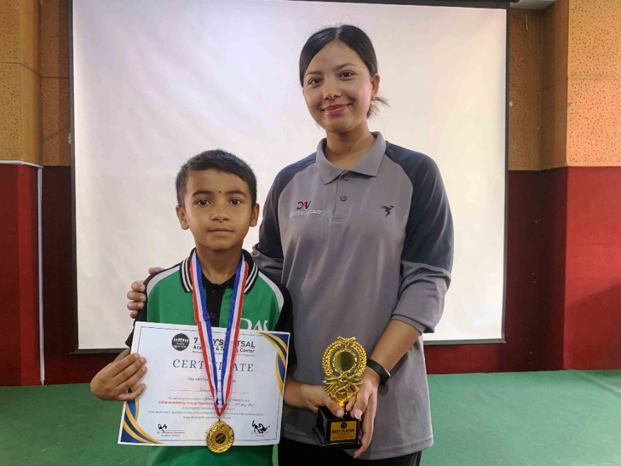 Drishyam Puri Secures First Position in Intra-Academy Futsal Tournament