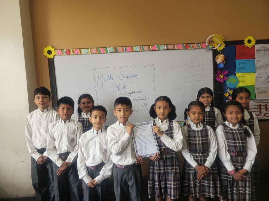 Maths Scavenger Hunt