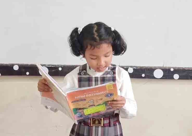 English Reading Competition Organised for Junior School Students