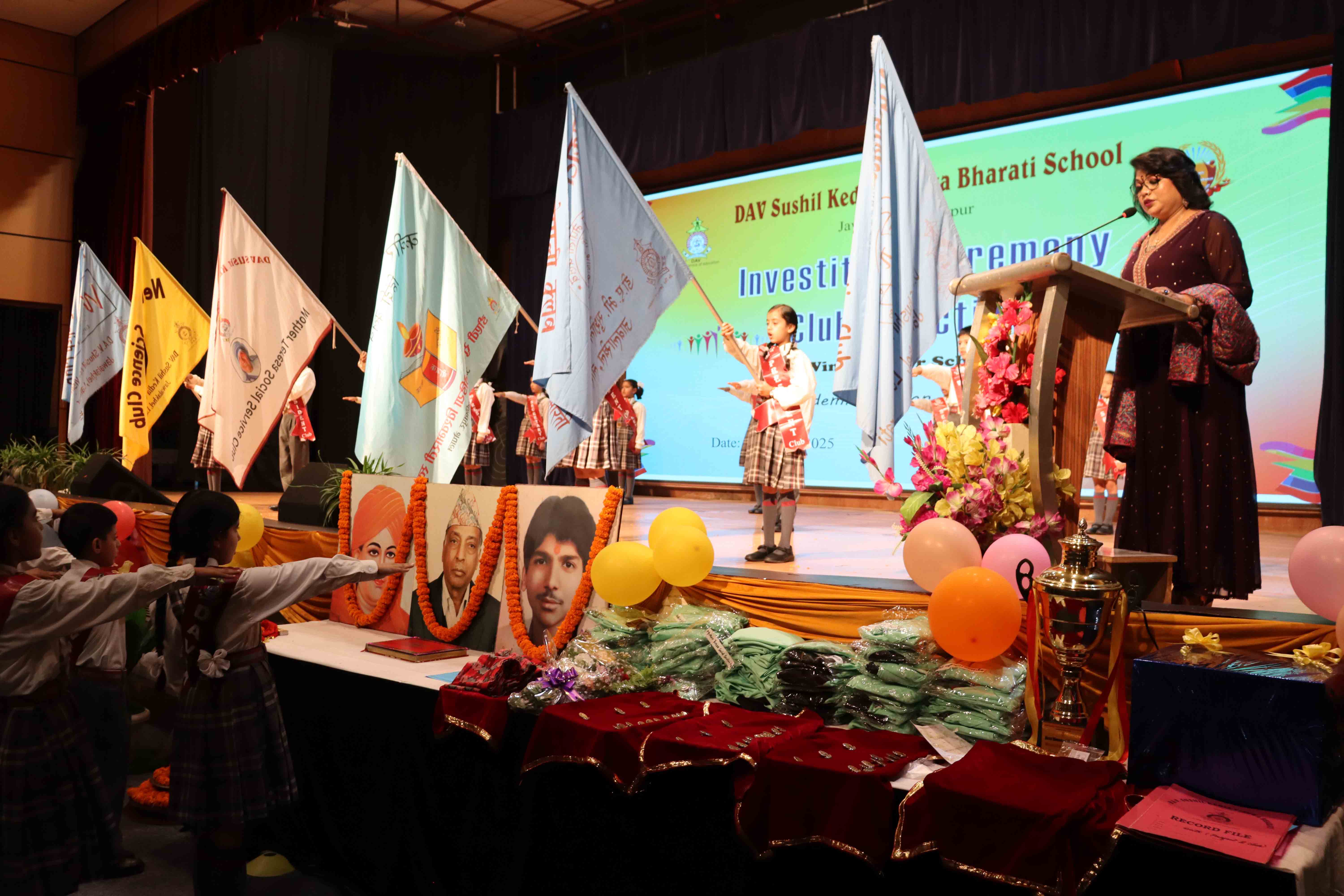 Investiture Ceremony and Club Induction – Junior School (Grade I to IV)