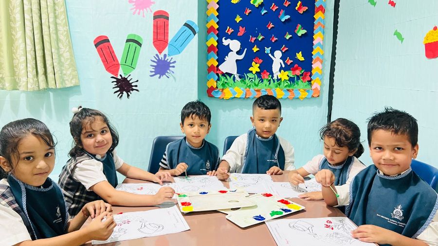 Cotton Bud Tip Printing Activity