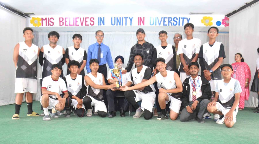 DAV Secures Runner-up Position in Basketball Cup at MIS