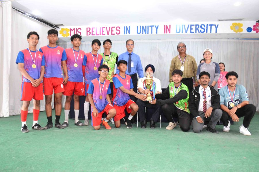 DAV Secures First Place in MIS Inter-School Futsal Cup