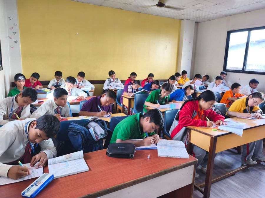 Nepali Handwriting Competition for Grade VII Students