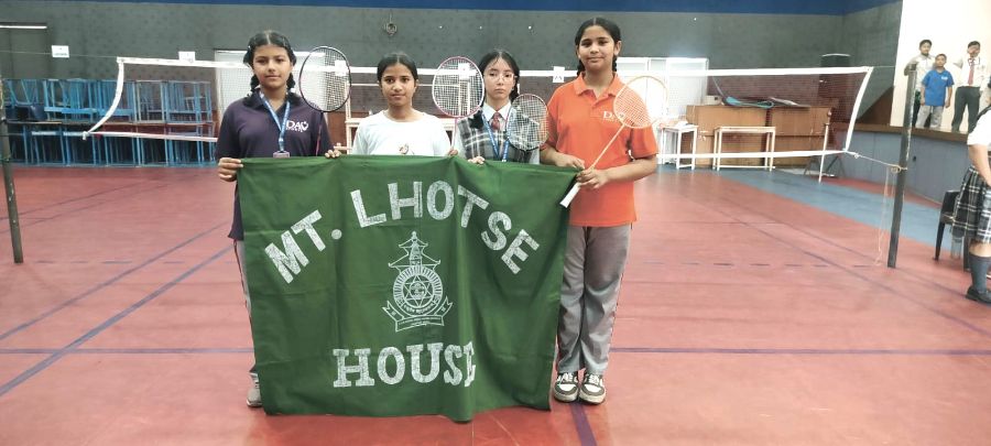 Inter House Badminton Tournament for Grade VII and VIII Girls, July, 2025