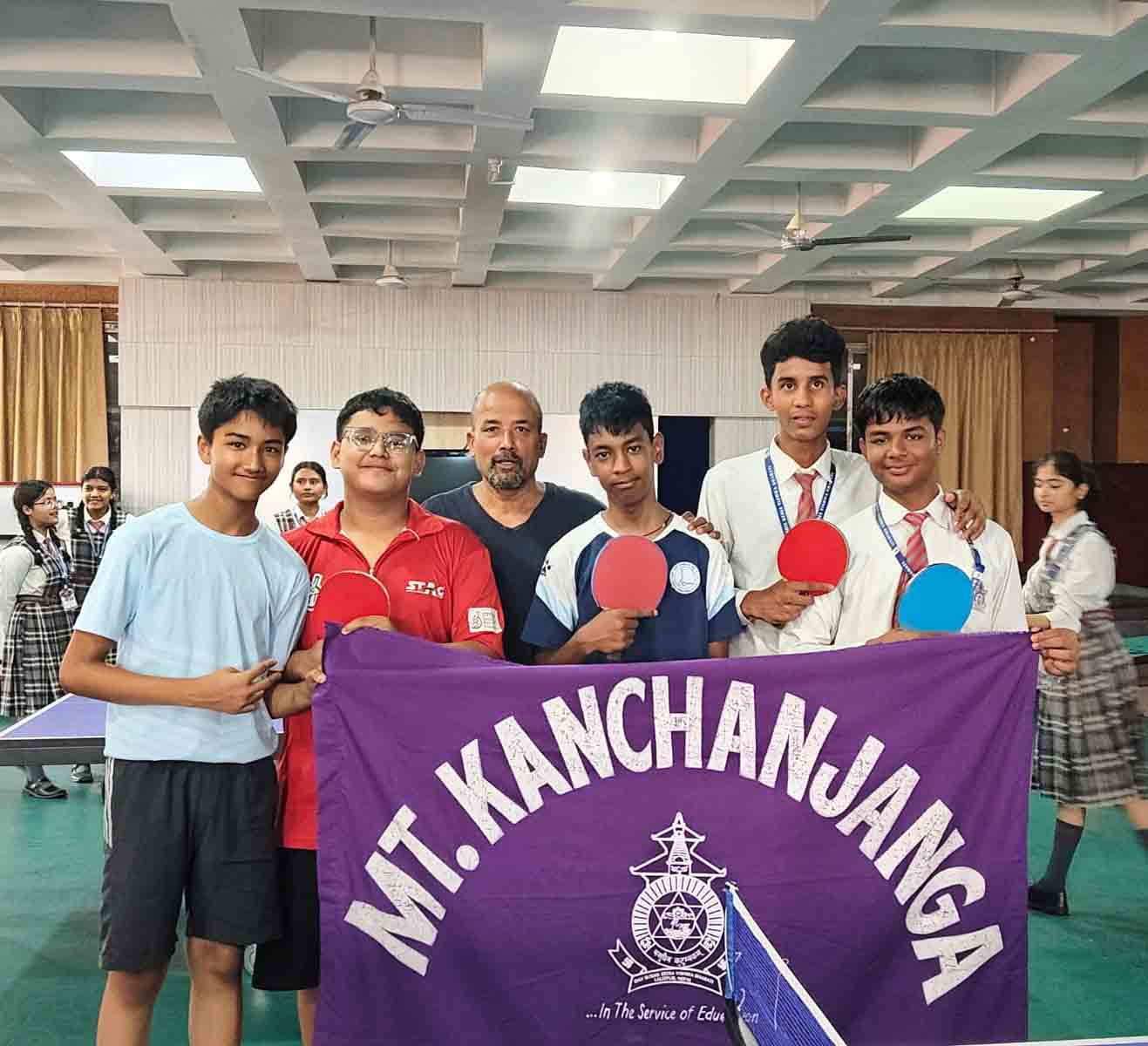 Inter House Table Tennis Tournamnet for the Students of Grade IX and X, July, 2025
