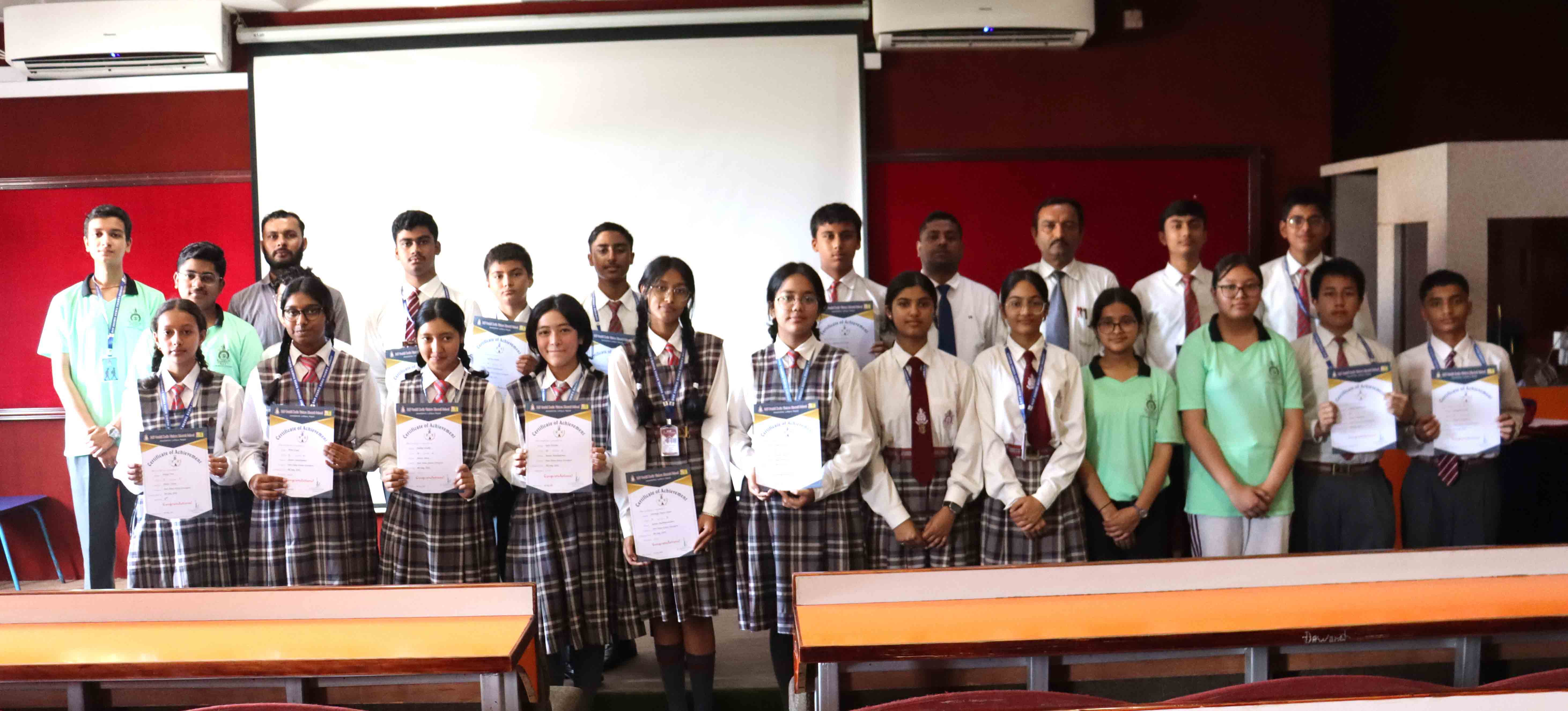 Inter House Science Extempore for Grade IX and X Students, July 2025