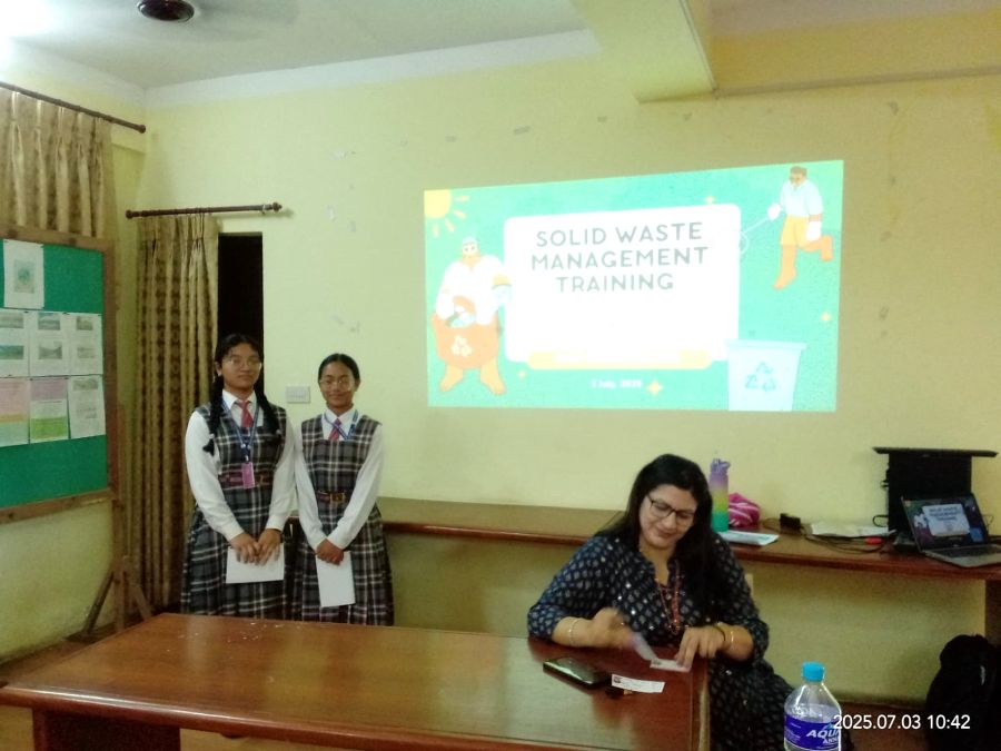 Participation in Solid Waste Management Training