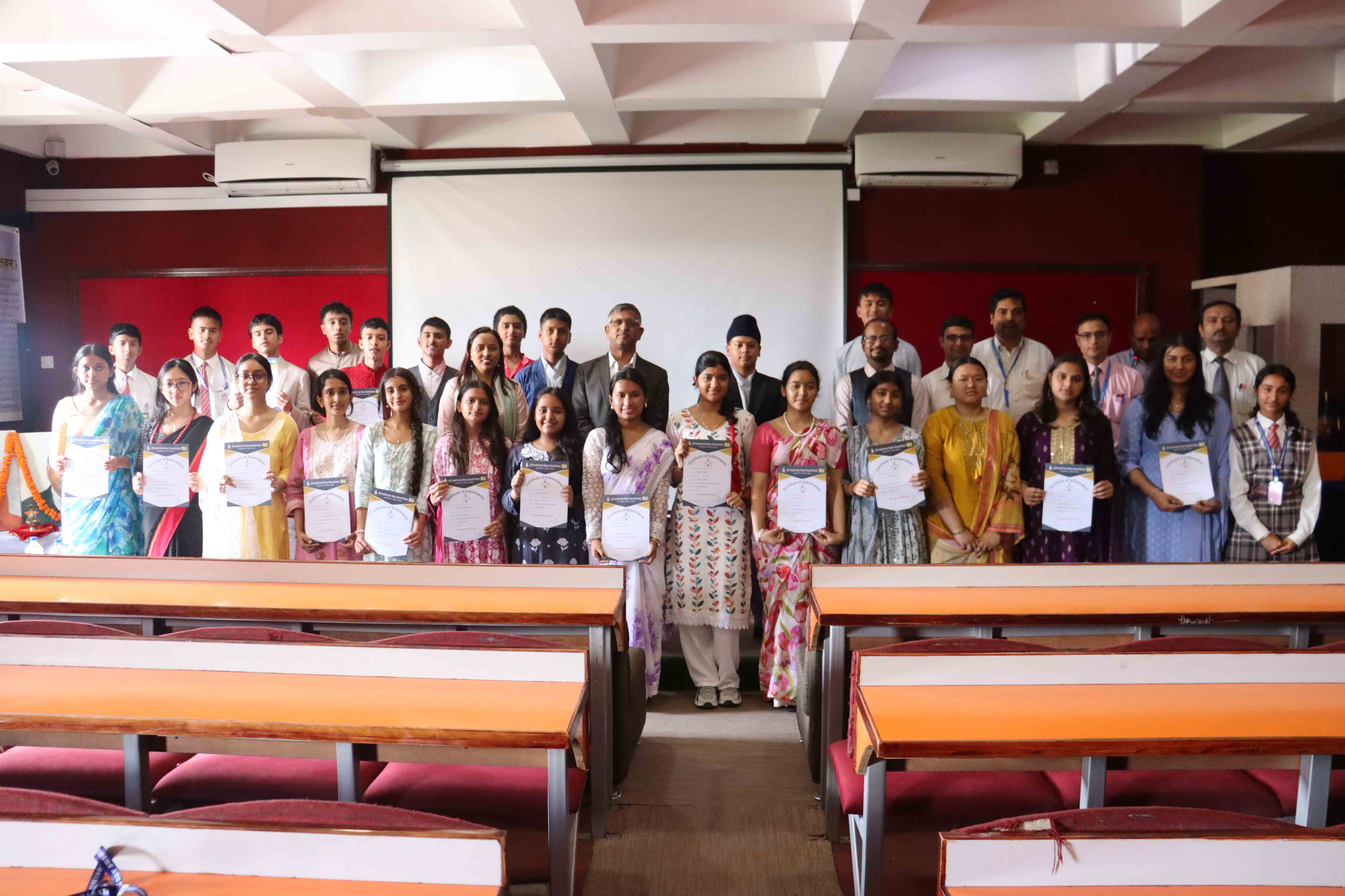 Nepali Verse Poetry Recitation Competition for Grades IX and X Held on the Occasion of 212th Bhanu Jayanti