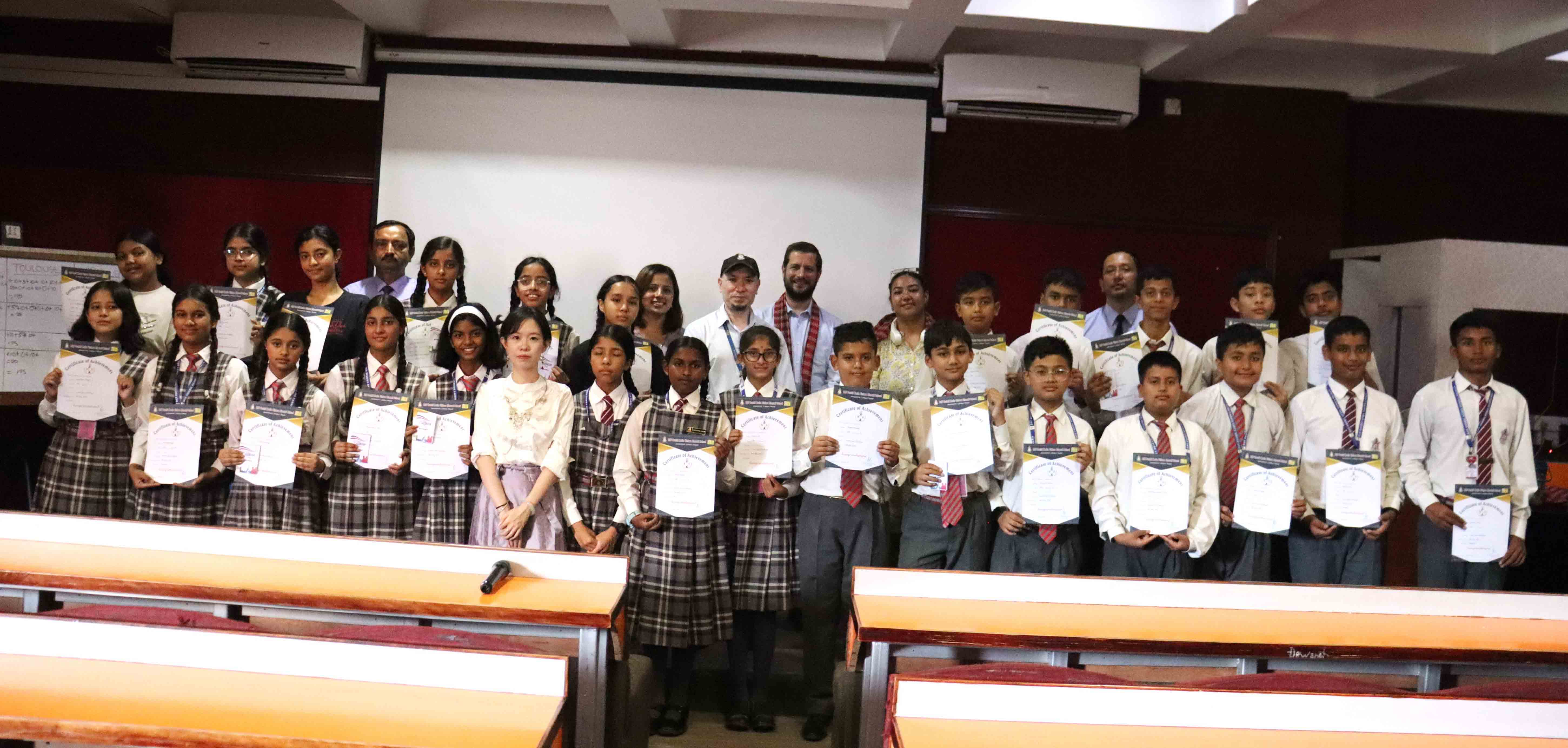 DAV School Celebrates France’s National Day with Cultural Orientation and French Quiz Challenge