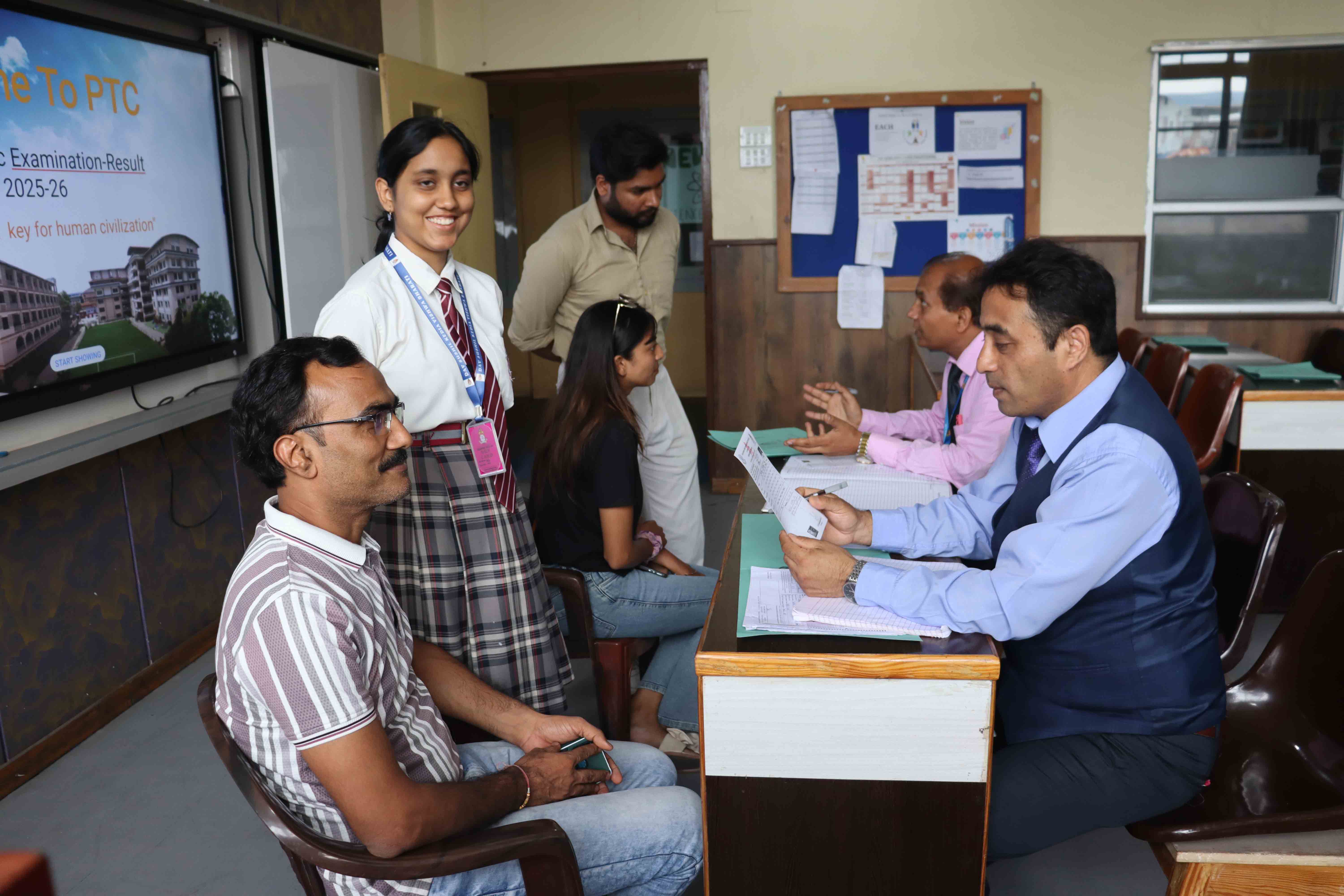 Parents-Teachers Conference of the First Periodic Examination