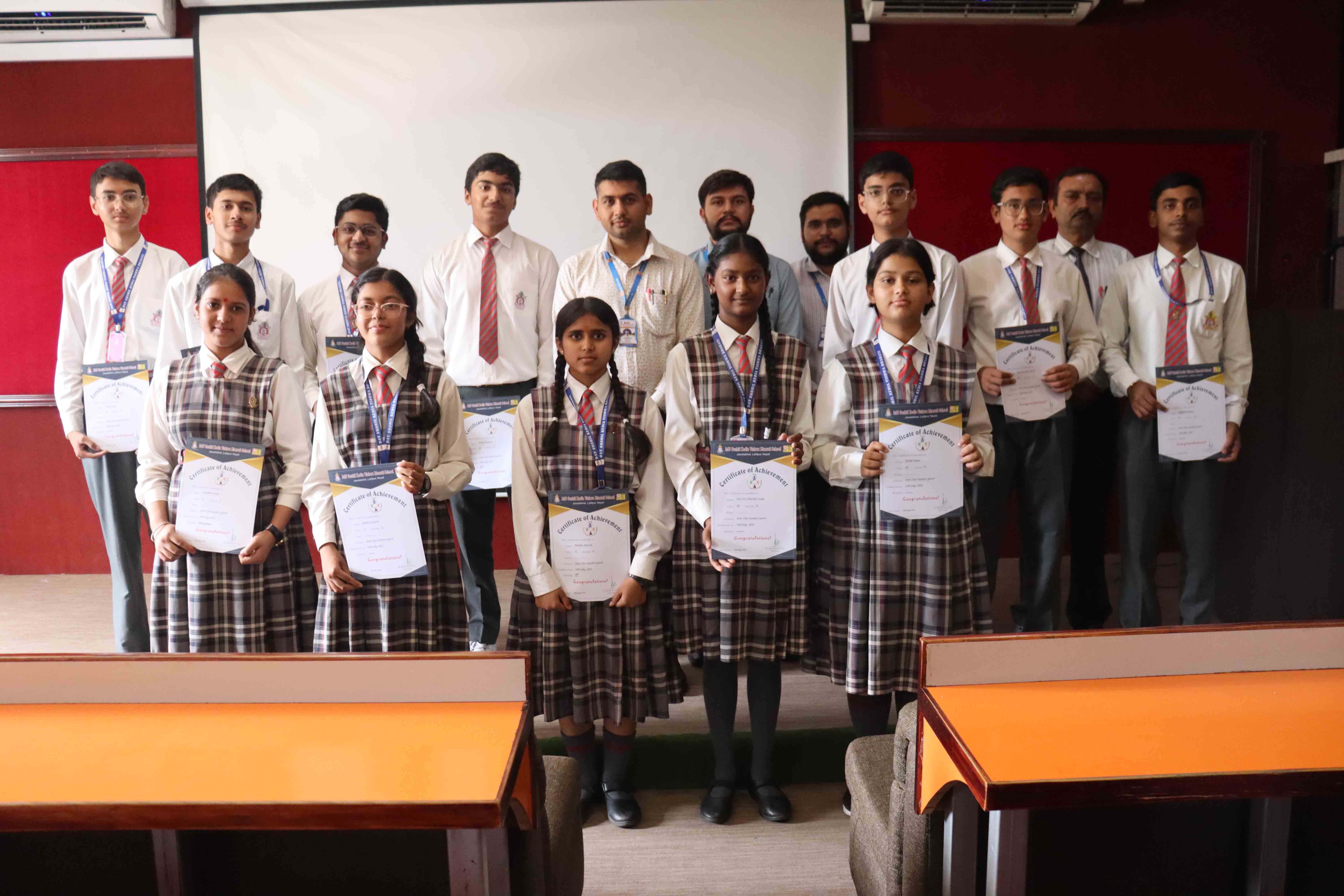 Sanskrit Speech Competition for Grade IX and X Students