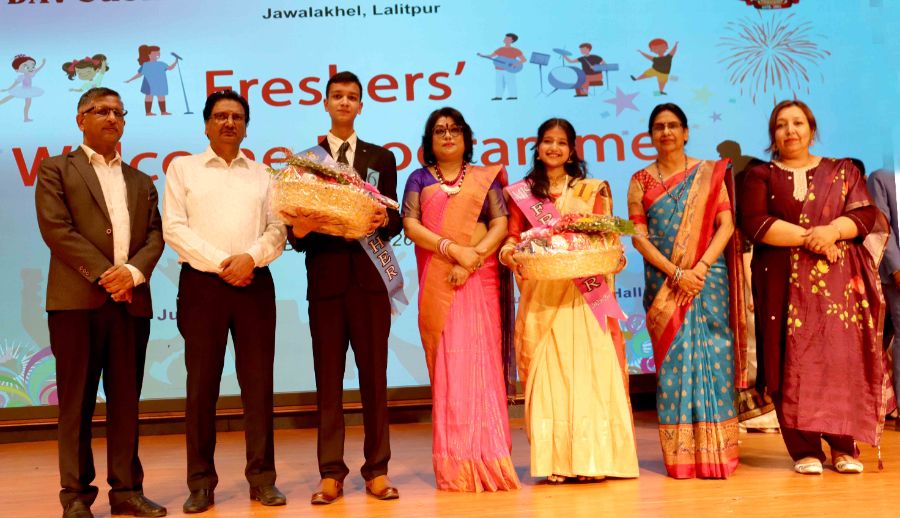 A Grand Fresher’s Welcome Programme for Grade XI Students