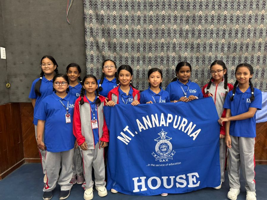 Inter House Badminton Tournament Held for Grade V Students