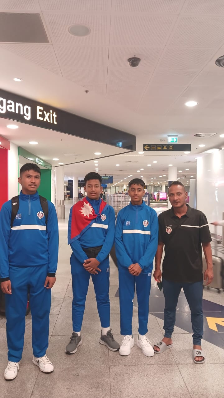 DAV Students and Coach Depart for DANA Cup 2025 in Denmark