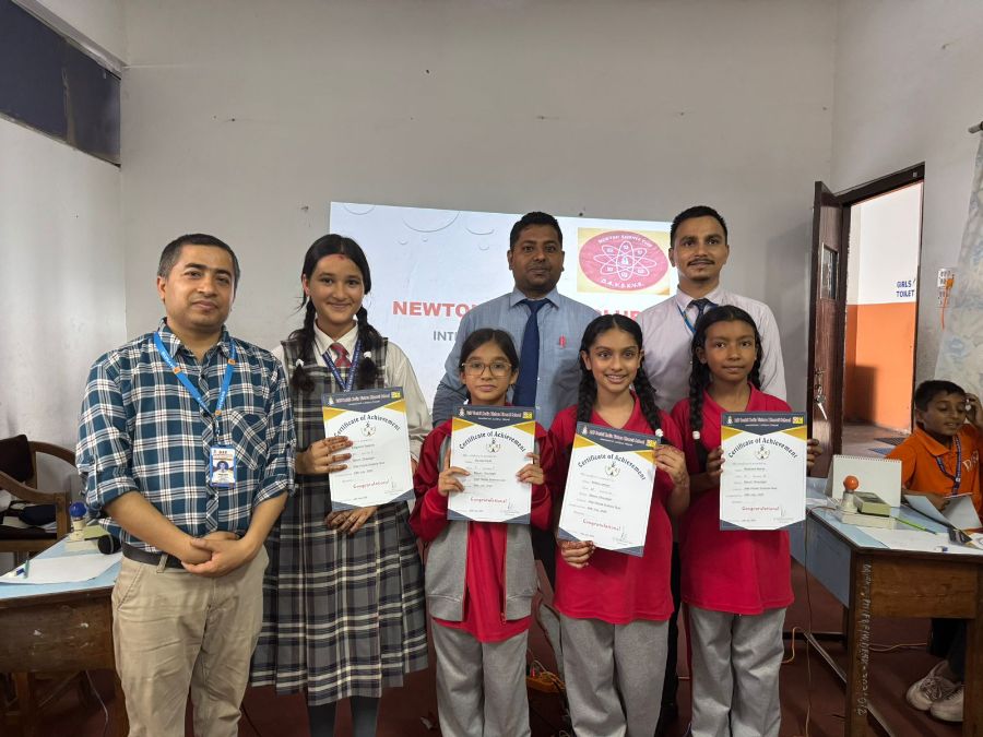 Inter House Science Quiz Contest for Grade V and VI Students