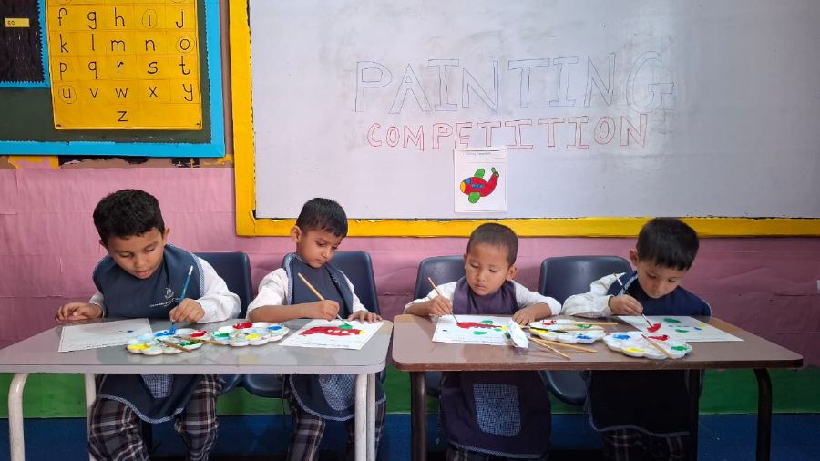 Tiny Tots' Painting Competition