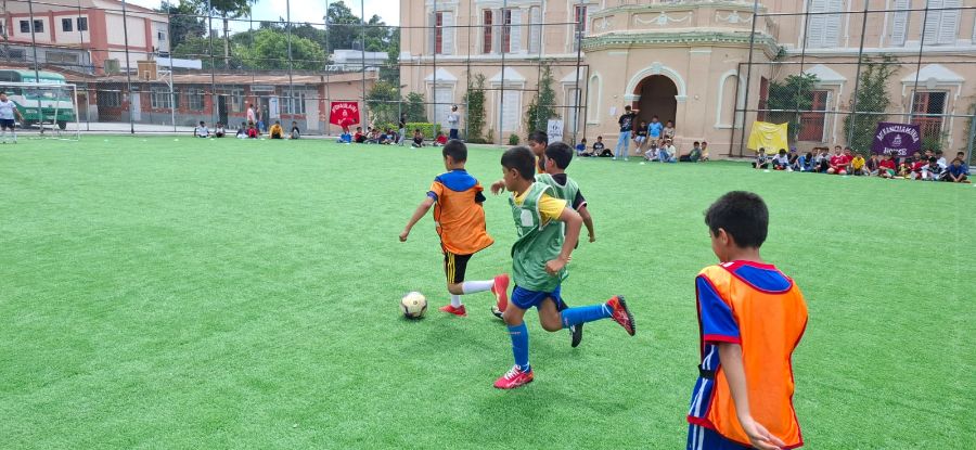 Inter House Football Tournament for Class V