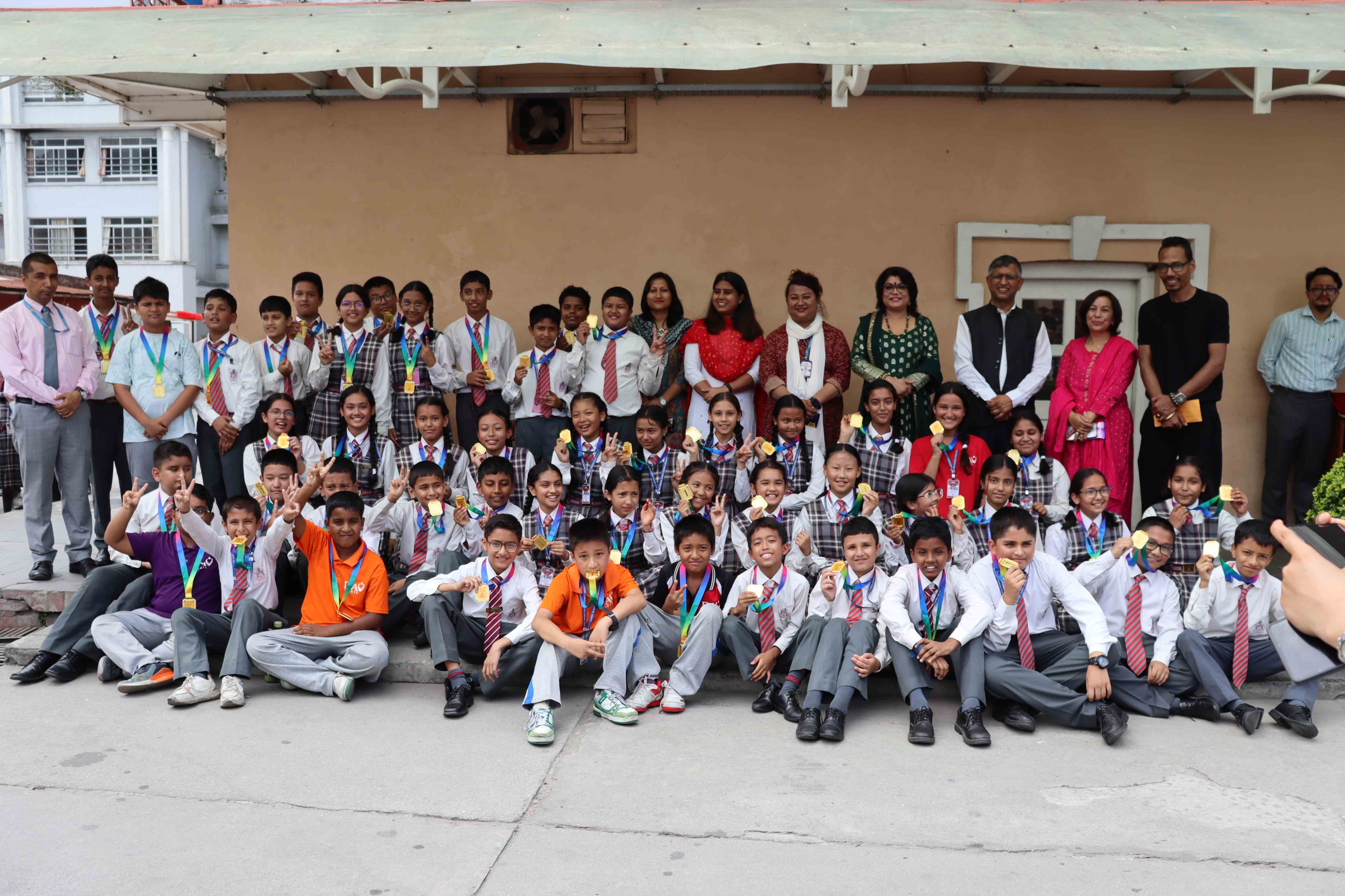 Nepali Dance Wins First Position in Grade VI Family Jamboree, 2025