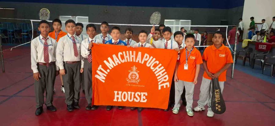 Inter House Badminton Tournament for Grade VI