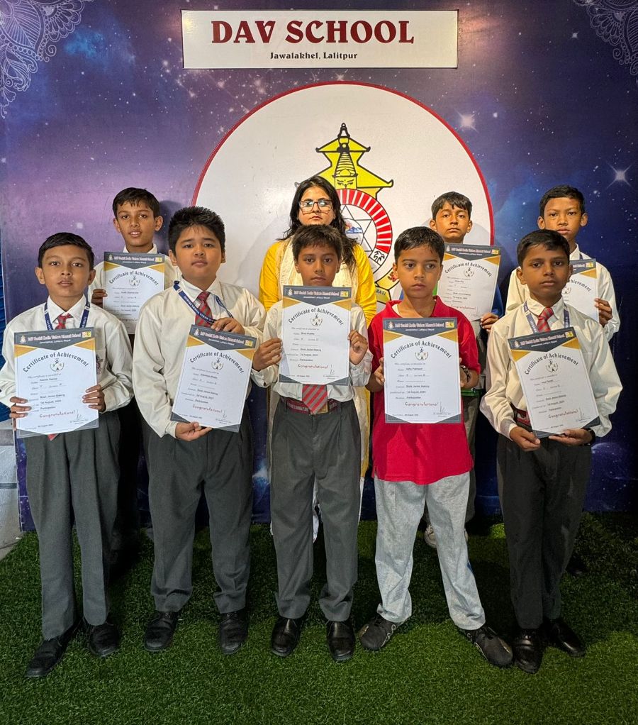 Inter-Section Book Jacket Making Competition, August, 2025