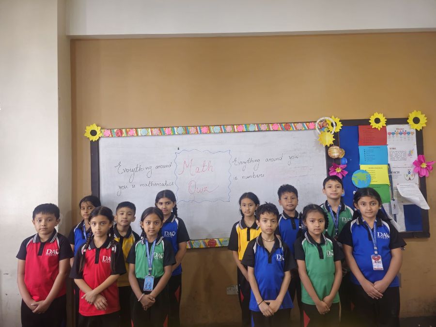 Maths Quiz Bowl Organised for Grades III and IV