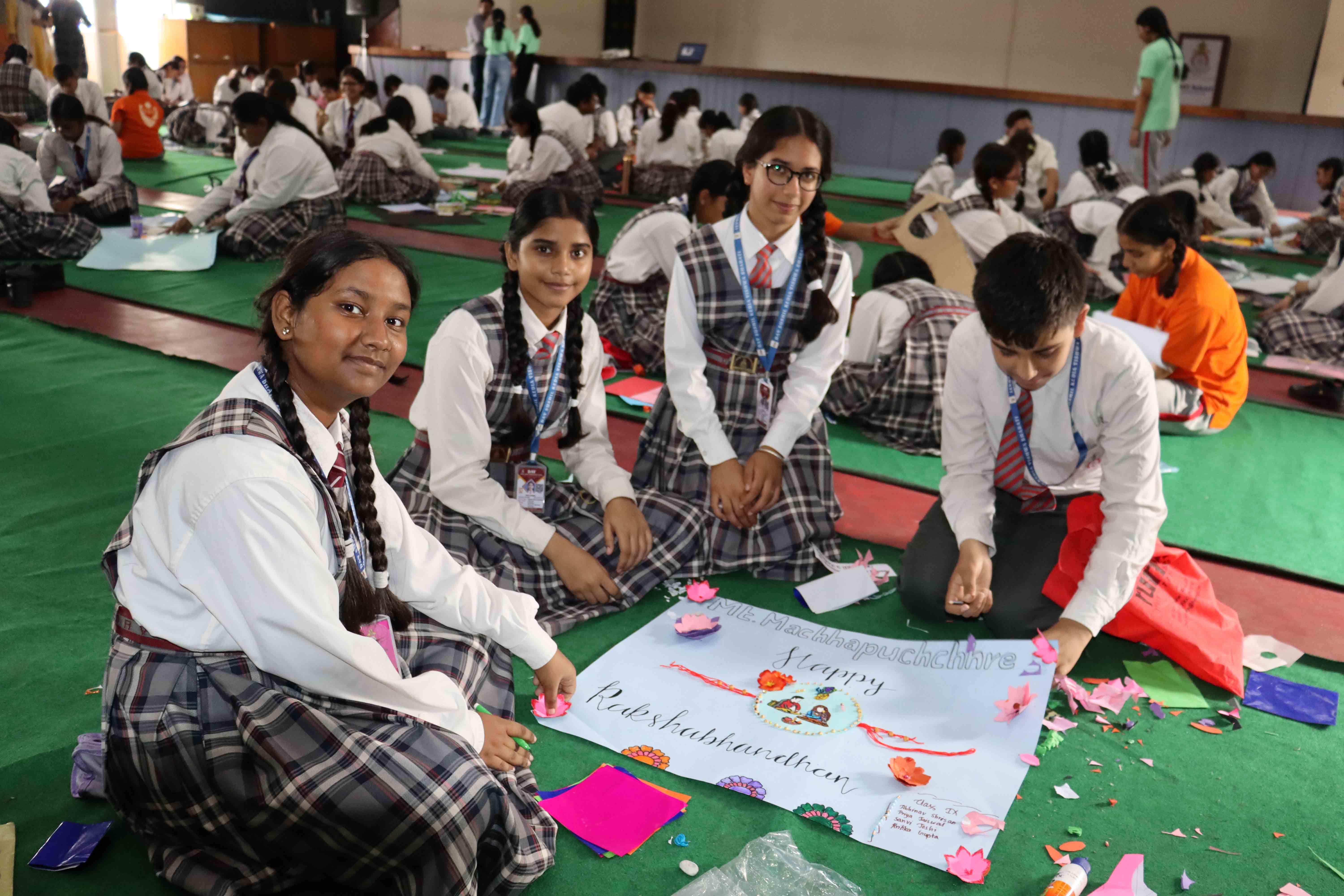 Inter-Club Rakhi Making Competition on the Occasion of Janai Purnima/Rakshya Bandhan, 2082