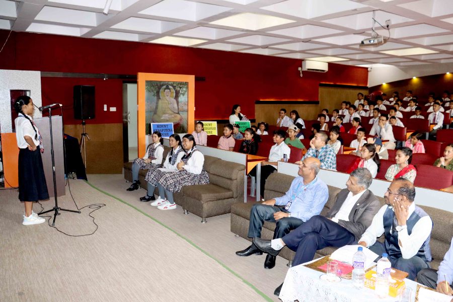 Inter House Stand-up Comedy held to Celebrate Gaijatra Festival, 2082