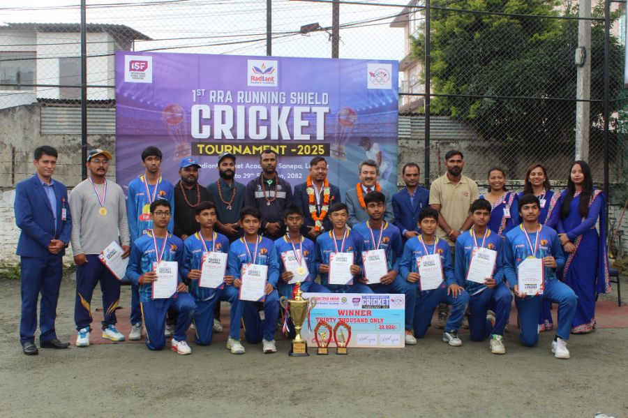 DAV Crowned Cricket Champions
