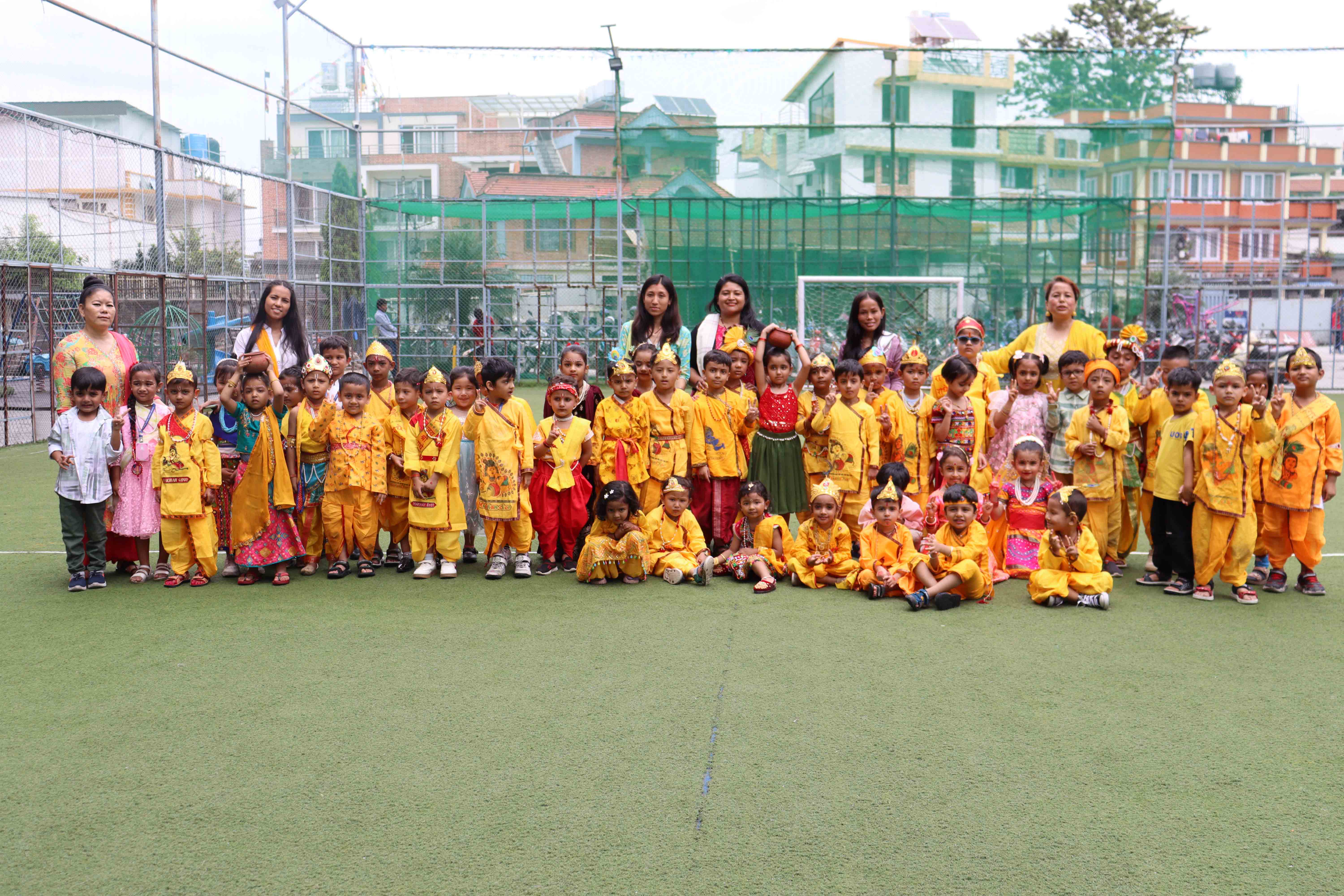 Shree Krishna Janmashtami Celebration at DAV Kindergarten