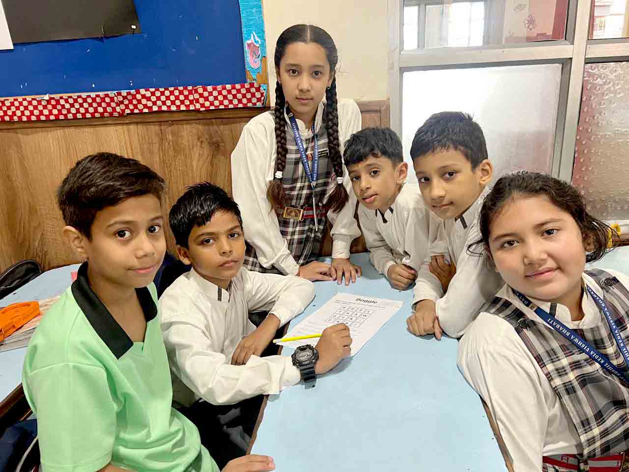 Boogle Your Brain Competition for Grade IV Students
