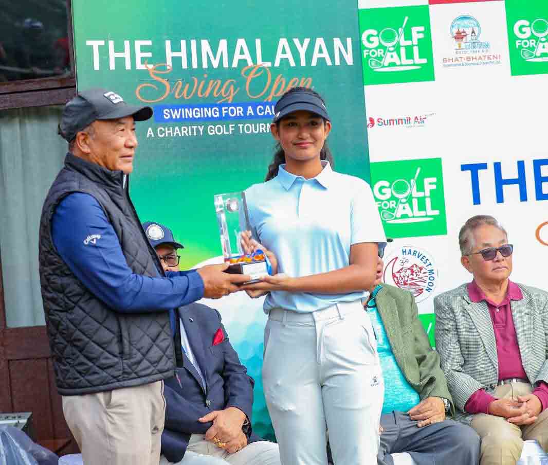 Avanie Rai Wins Women’s Title in the Himalayan Swing Open Charity Golf Tournament