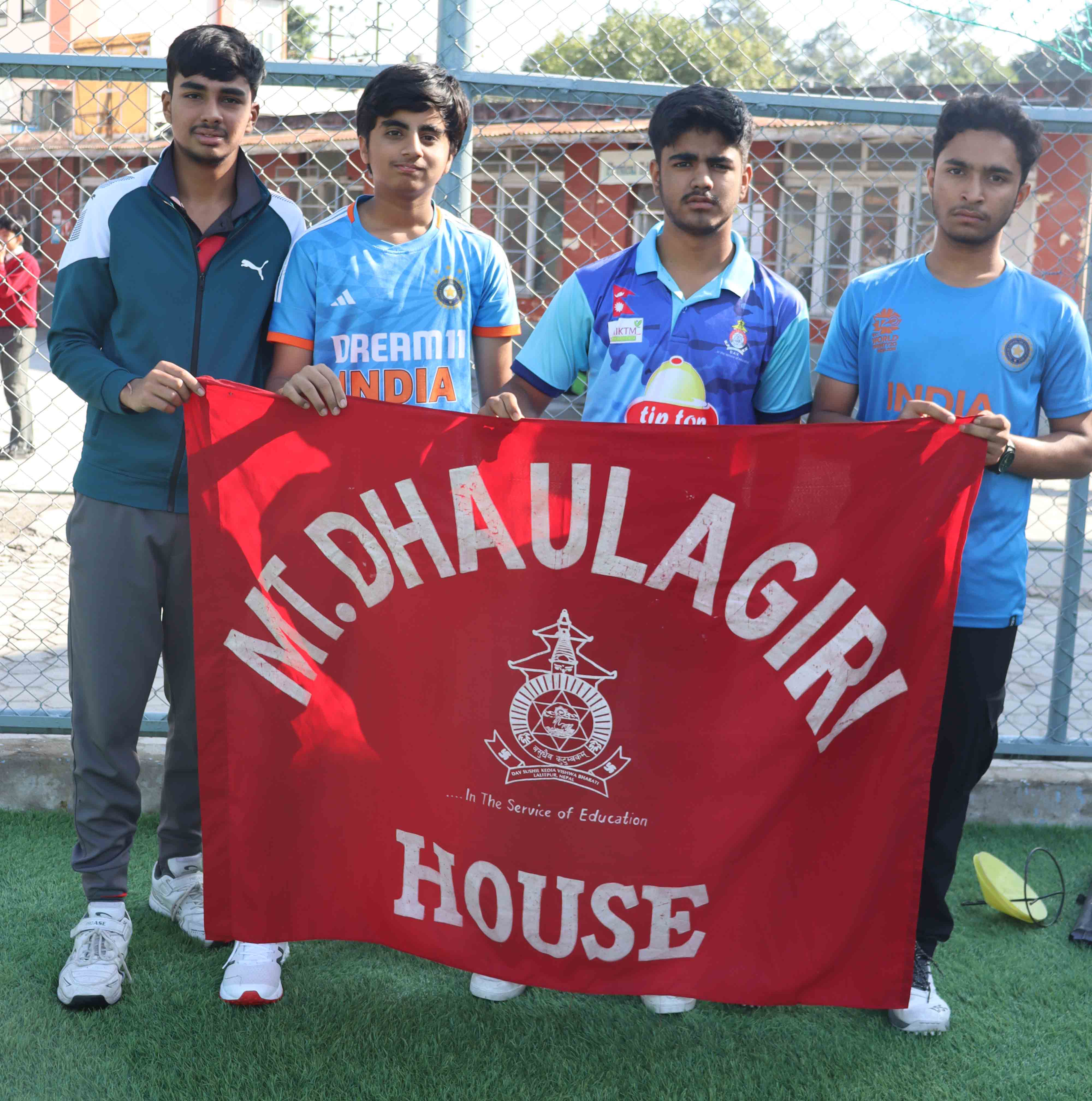 Inter House Cricket Tournament for Grade X Students