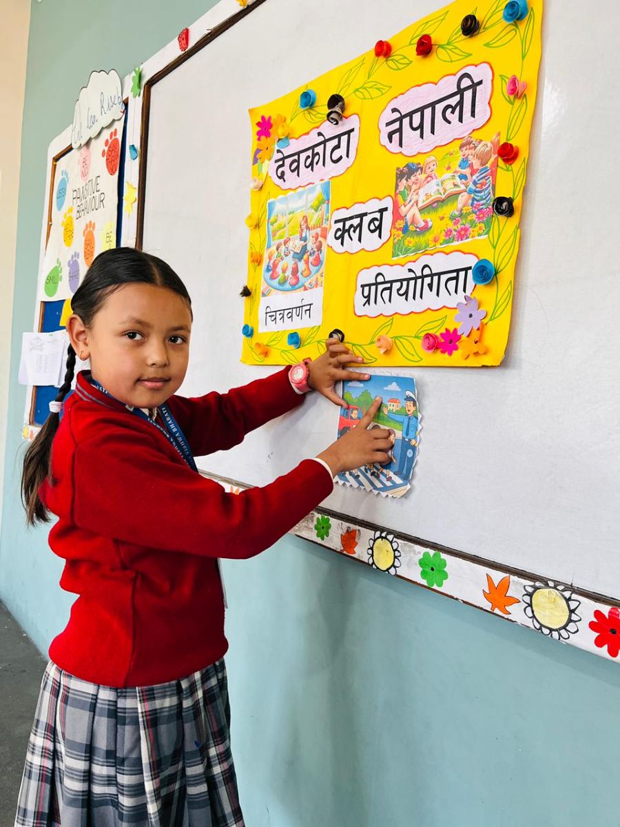 Picture Describing Competition for Grades I to IV