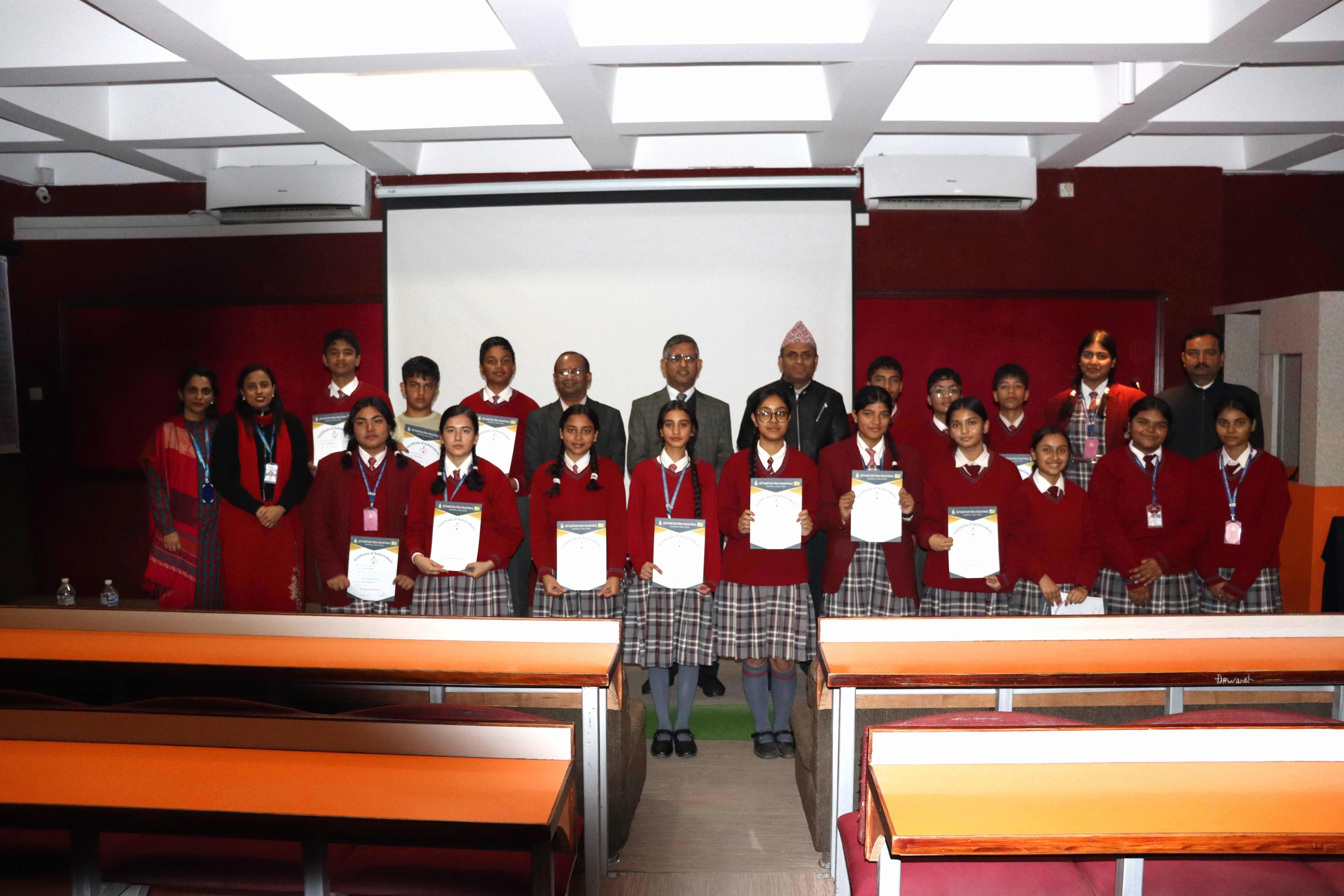 Nepali Extempore Competition for Grade IX Students