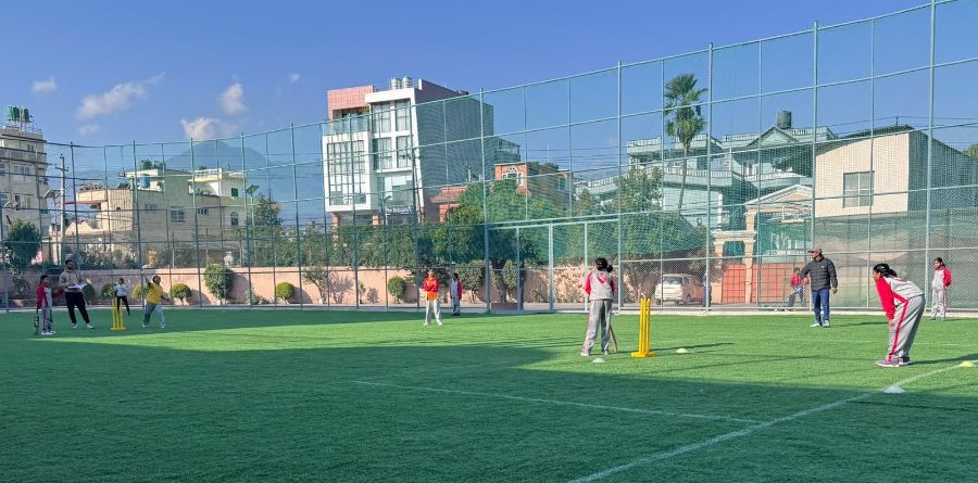 Cricket Tournament for Grade V and VI Girls
