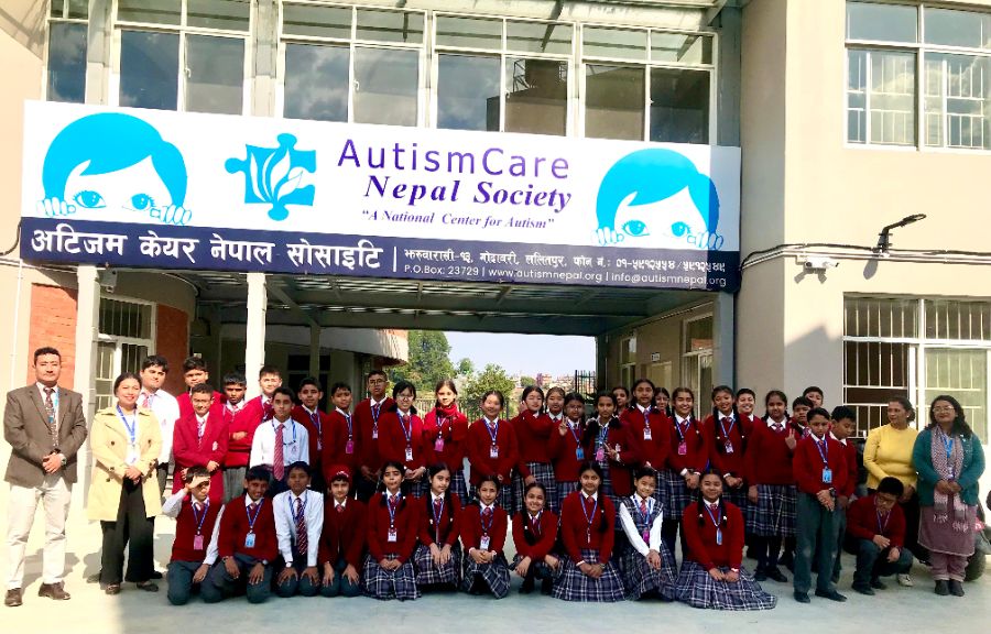 Field Visit to Autism Care Nepal Society for Grade VI Students