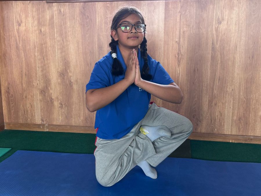 Inter House Yoga Competition for Grade V