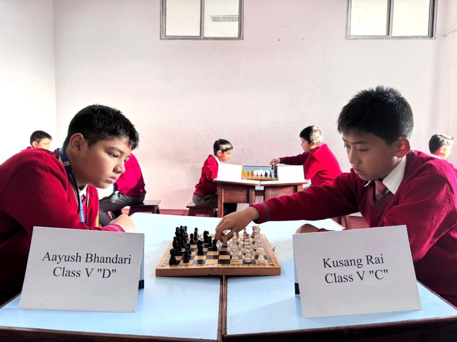 Satvik and Anvi Wins Chess Competition for Grade V and VI