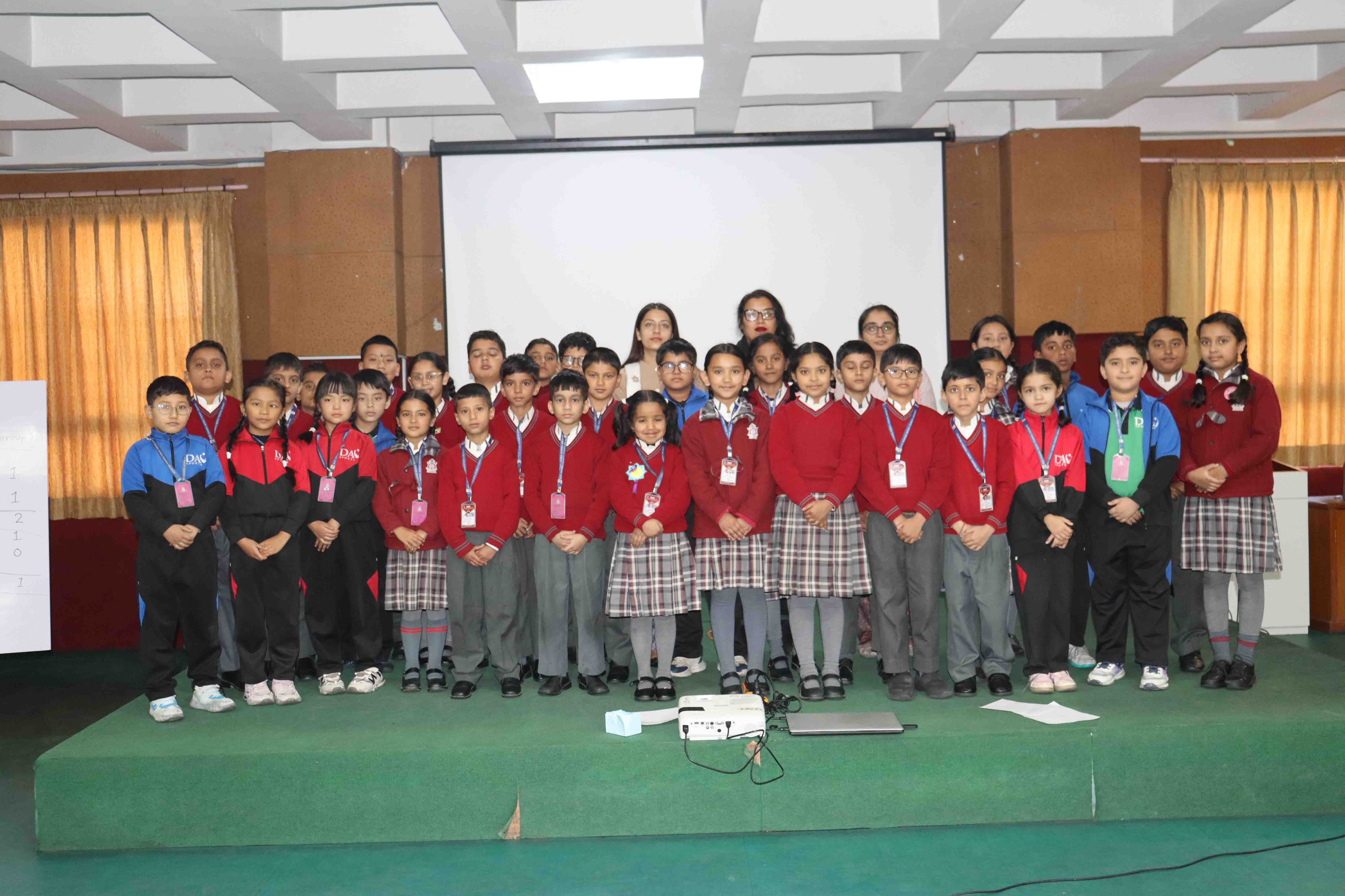 Mathematics Multiplication Quiz Contest for Grade III and IV Students