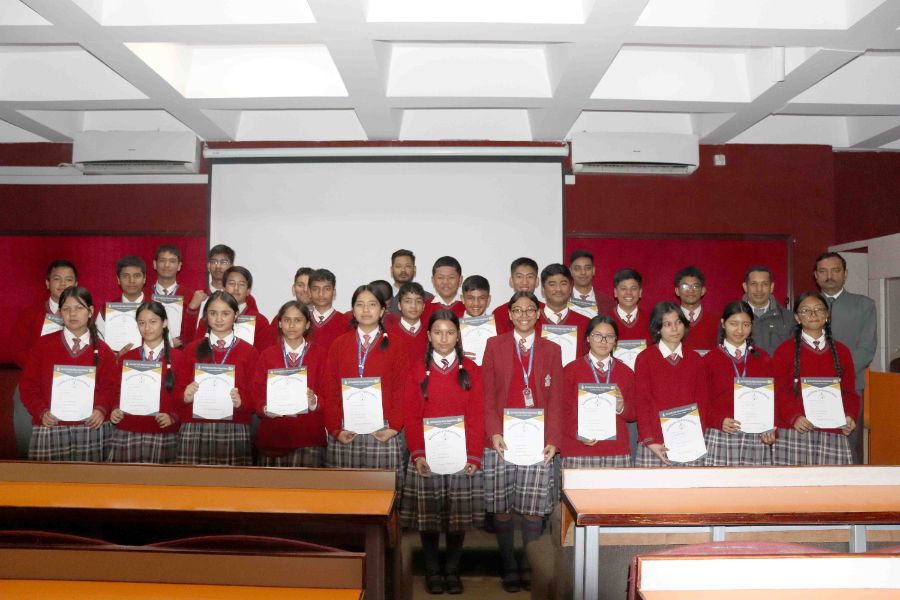 Inter Class Extempore Competition for Grade IX and X Accountancy Student