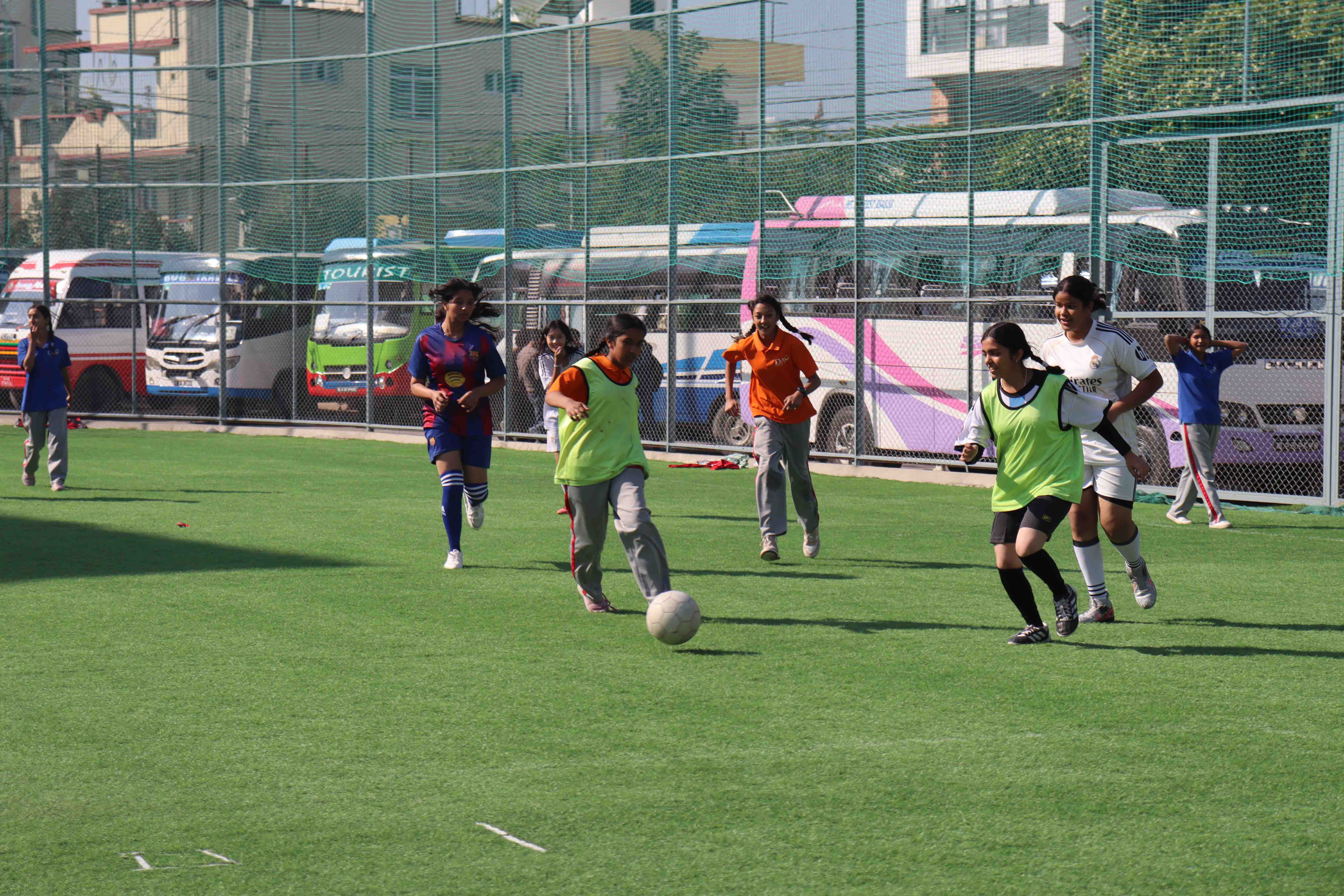 Football Tournament for Grade VII and VIII Girls