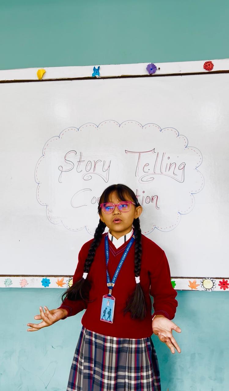English Storytelling Competition for Grade III and IV Students