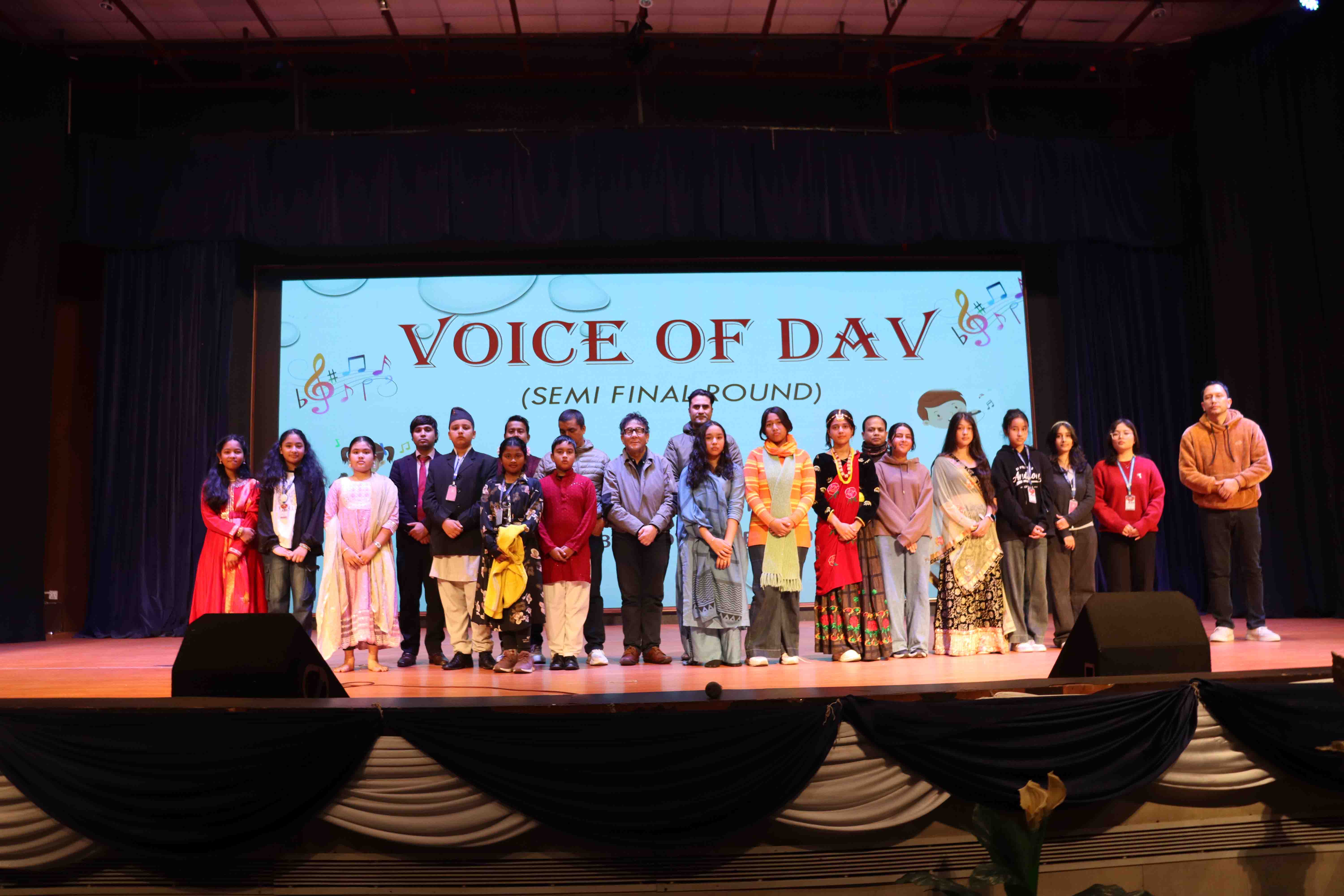 Semifinal of Voice of DAV 2025