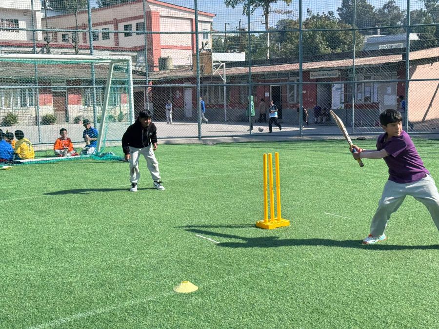 Inter House Cricket Tournament for Grade V Boys