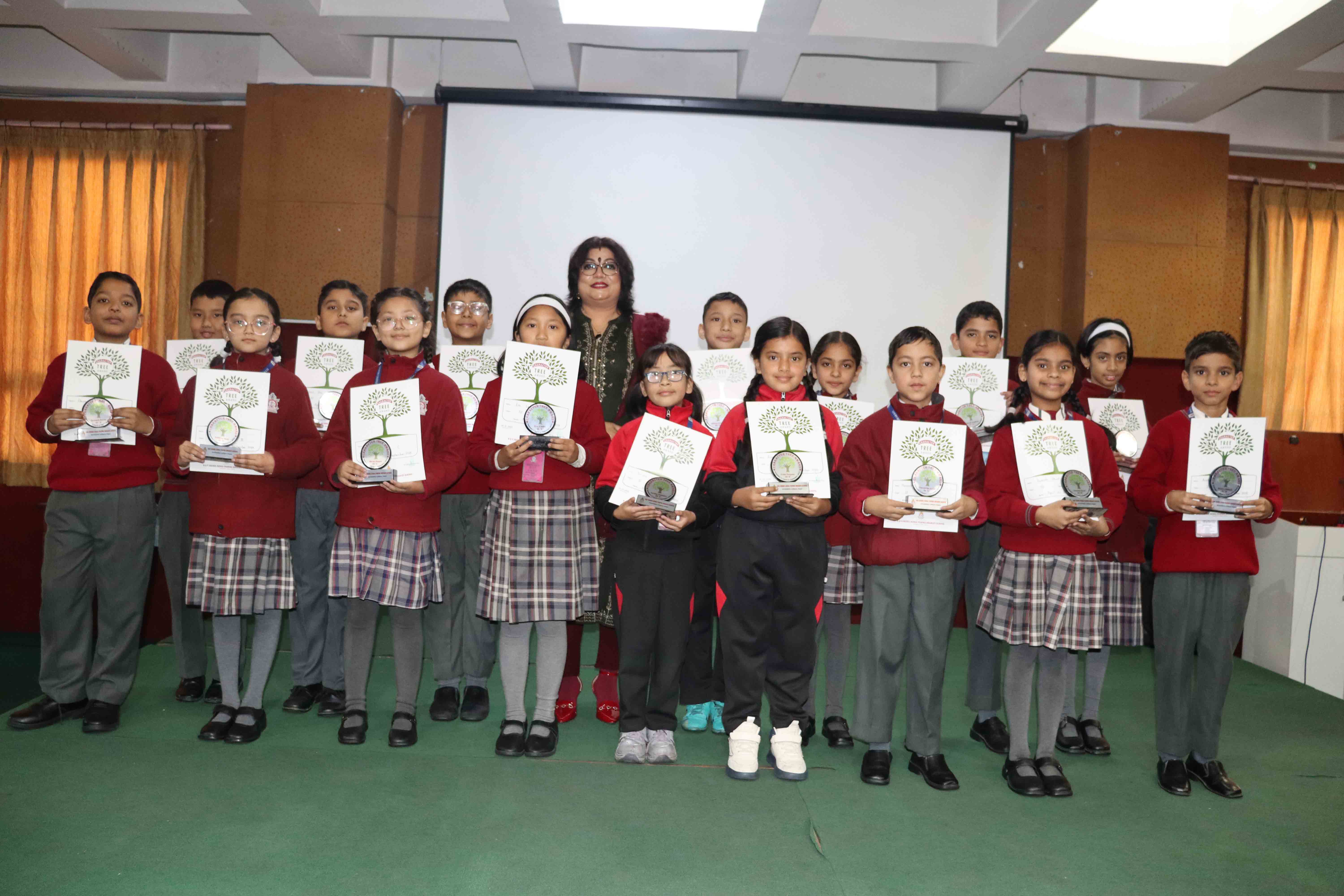 Award Day in Junior School: Announcement of the Character Tree Award– Semester I (April to September, 2025)