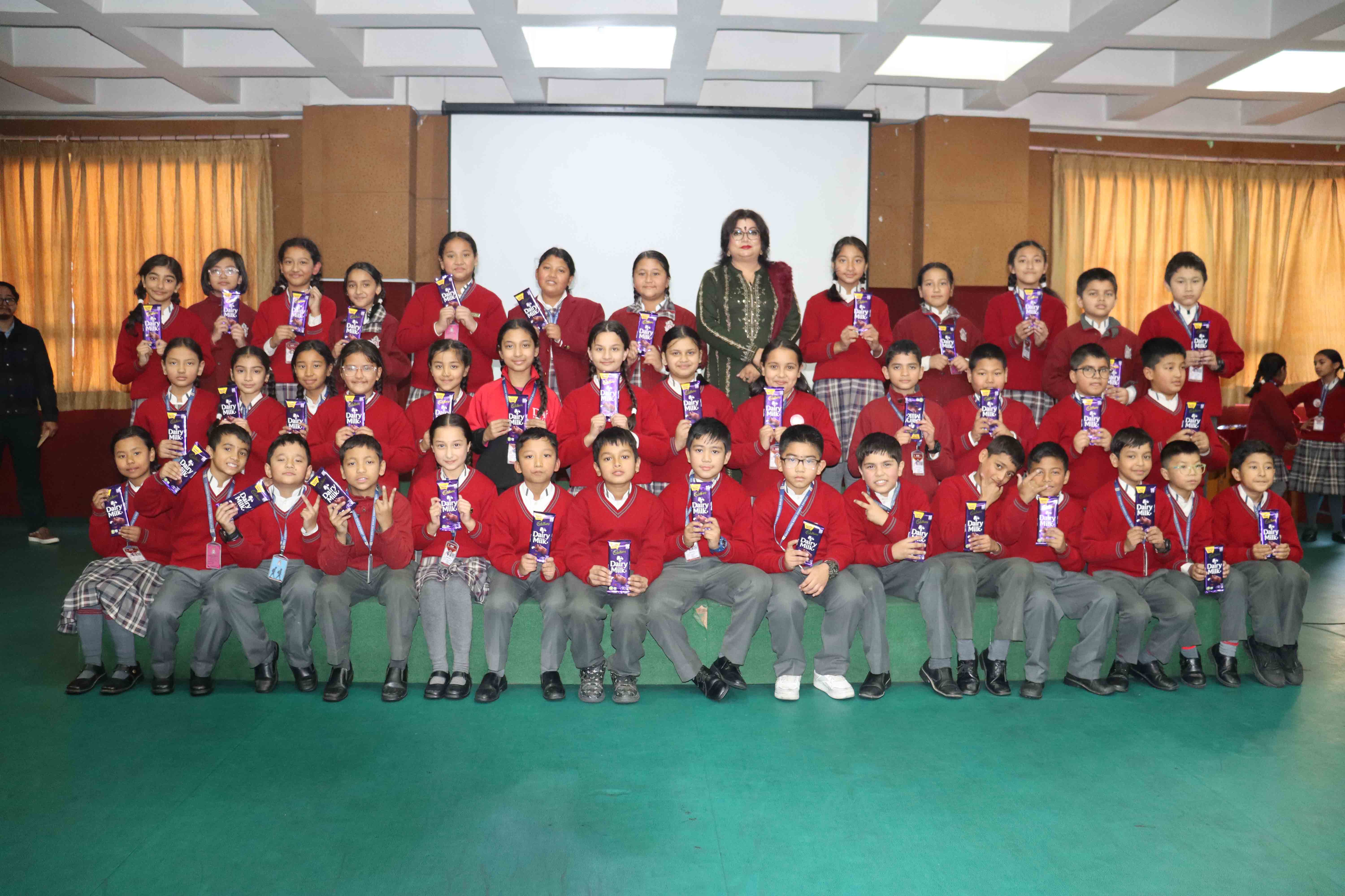 Nepali Dance Triumphs at the Family Jamboree of Grade IV