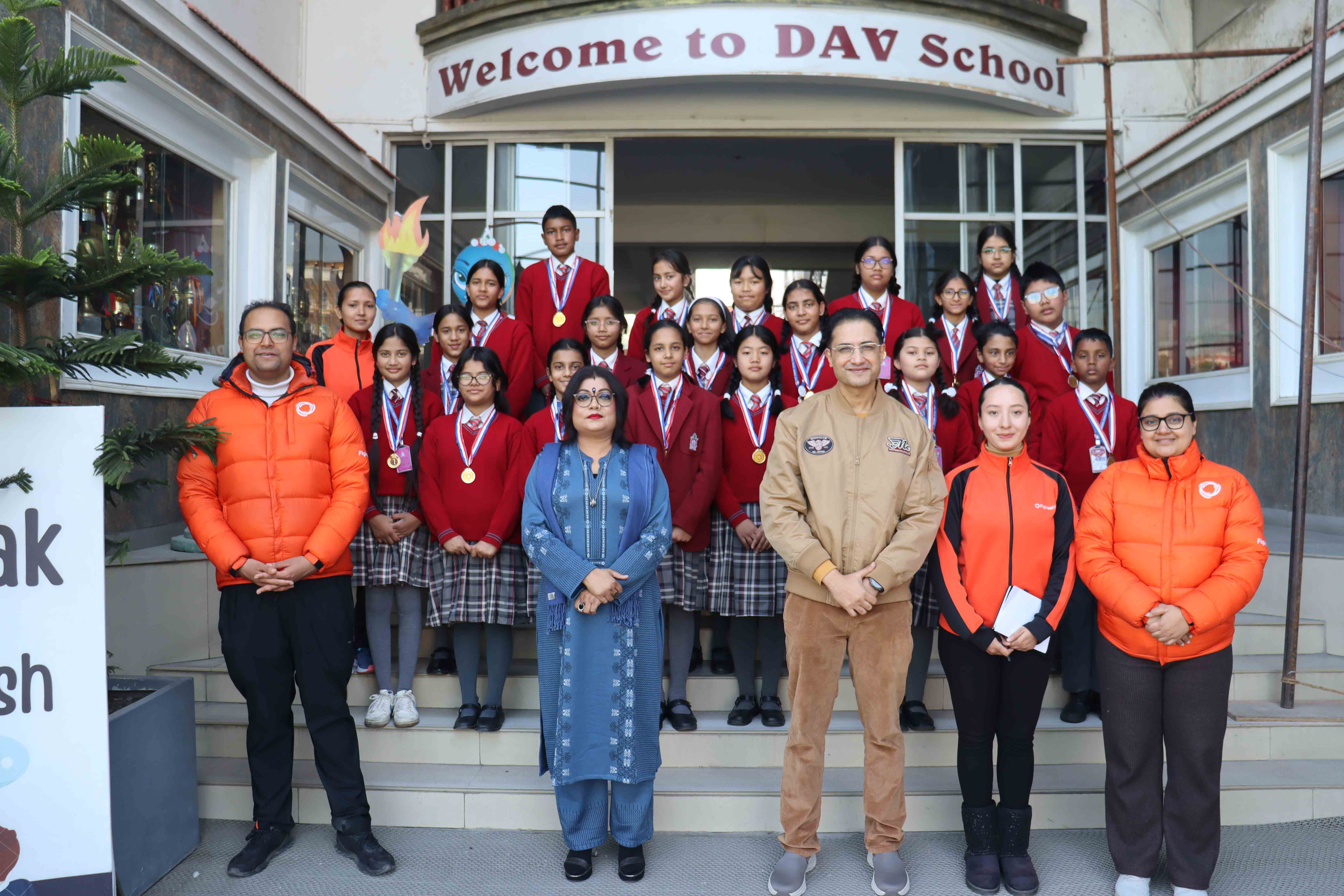Award Ceremony to the Achievers of Fight Back Nepal for the Month of September and November, 2025: Principal Acknowledges Fight Back Nepal for Enabling DAV SKVB School to be at the Forefront of Skill-based Safety Education