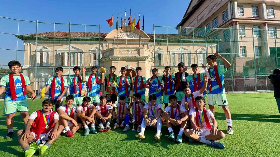 DAV SKVB School Honoured for Charity Match Support