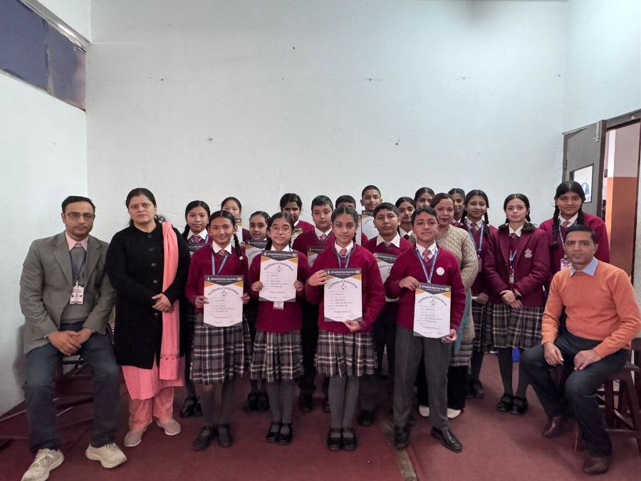 Inter-House Social Studies Quiz Competition for Grade V and VI Students